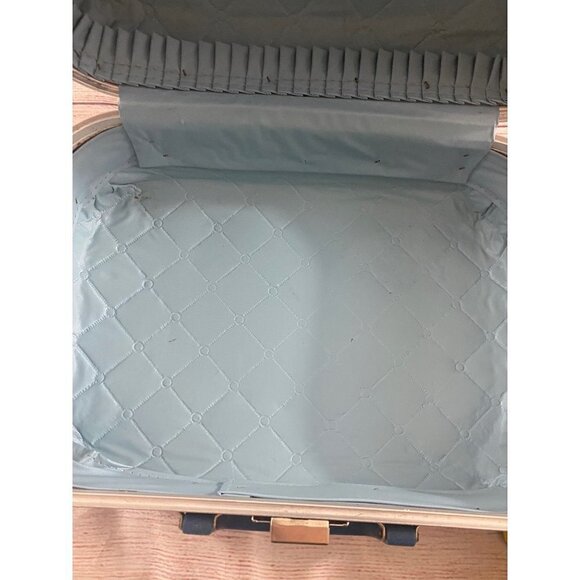 Vintage Boy's Blue Going To Grandma's Hard Shell Travel Case W/The Who 1989 Stic - Picture 11 of 11